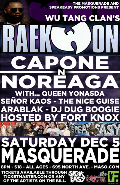 Raekwon Speakeasy 11x17