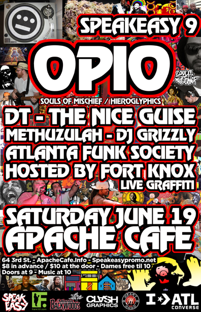 Speakeasy 9 - feat. Opio