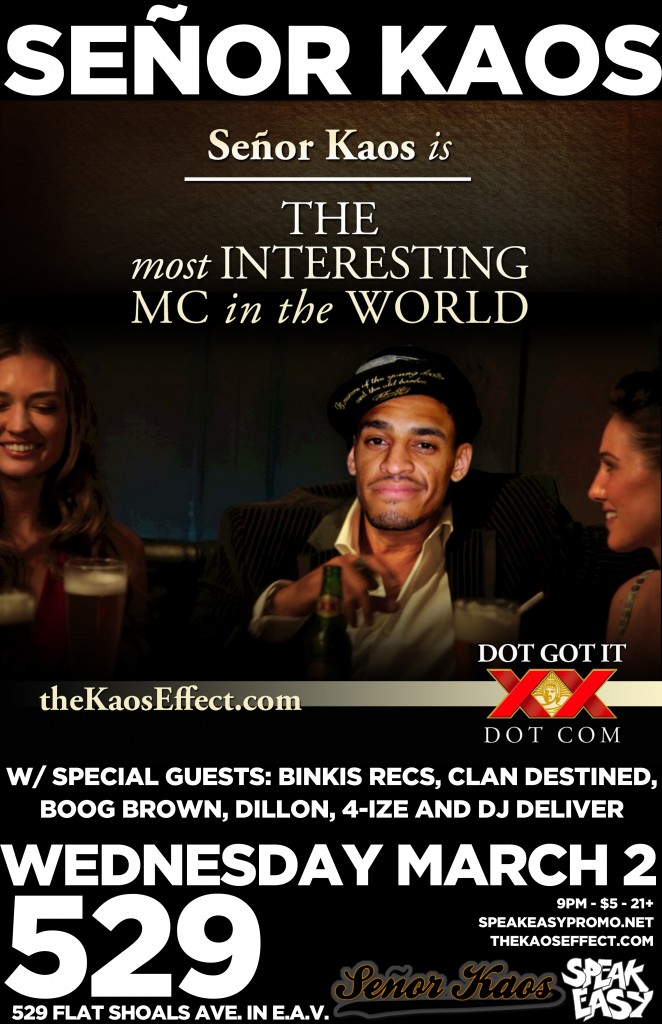 senor kaos most interesting BAACK