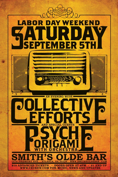 Collective Efforts and Psyche Origami