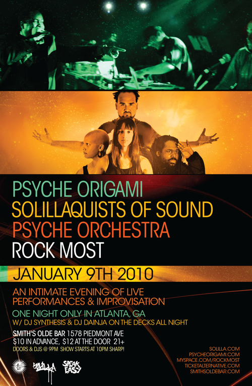 Psyche Origami & Solillaquists of Sound @ Smith's