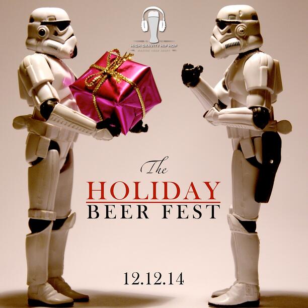 High Gravity Hip Hop Presents: The Holiday Beer Fest | Red Brick Brewery Friday, December 12th | 9pm - 1am | $20 Advance - $30 Day of Event | @HiGravityHipHop