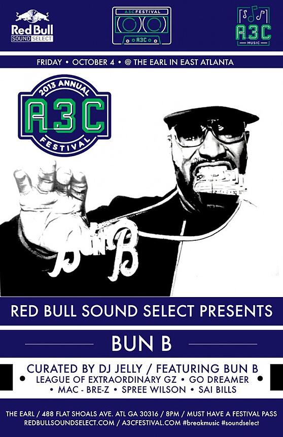 Red Bull Sound Select at A3C_Flier
