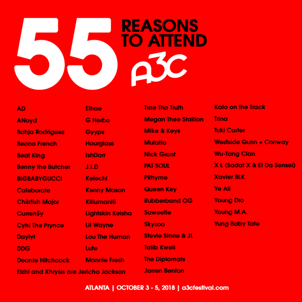 55 Reasons - A3C 2018